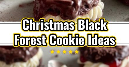 Black Forest Christmas Cookies: Easy Chocolate & Pretty Gift Ideas