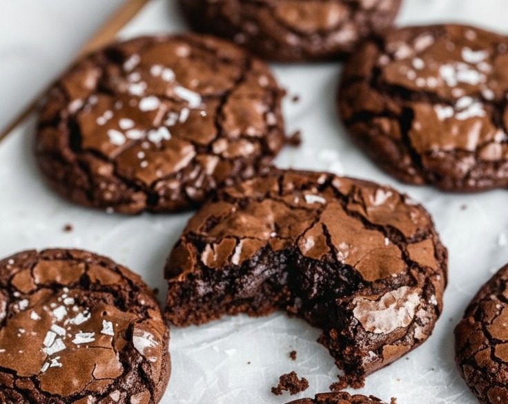 Best Fudgy Chewy Brookies Easy Chocolate Brownie Cookie Desserts suggested serving