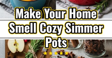 Best Home Simmer Pot Recipes Fall Winter Cozy Aromas
