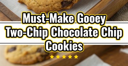 Cafe-Style Giant Two-Chip Gooey Chocolate Chunk Cookies