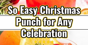 Easy Cranberry Rosemary White Christmas Sangria