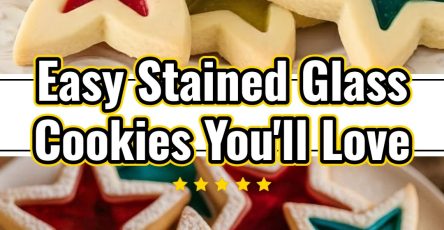Easy Stained Glass Cookies: Festive Christmas Decorating Treats