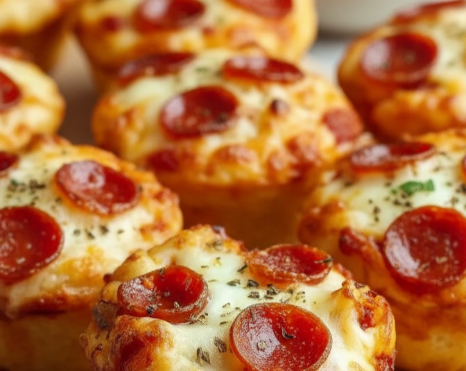 Fun Easy Pizza Cupcakes: Yummy Bites for School Lunch & Parties suggested serving