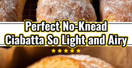 No-Knead Ciabatta Easy Family Friday Night Batch Baking Fun Lunch