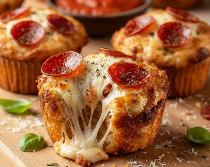 PIZZA CUPCAKES Fun Easy Things To Cook Food Appetizers suggested serving