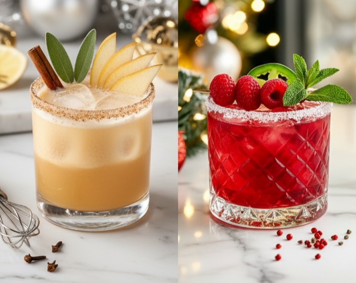 Unforgettable Christmas Cocktails: Fun Holiday Drinks, Shots, Punch, and Eggnog suggested serving