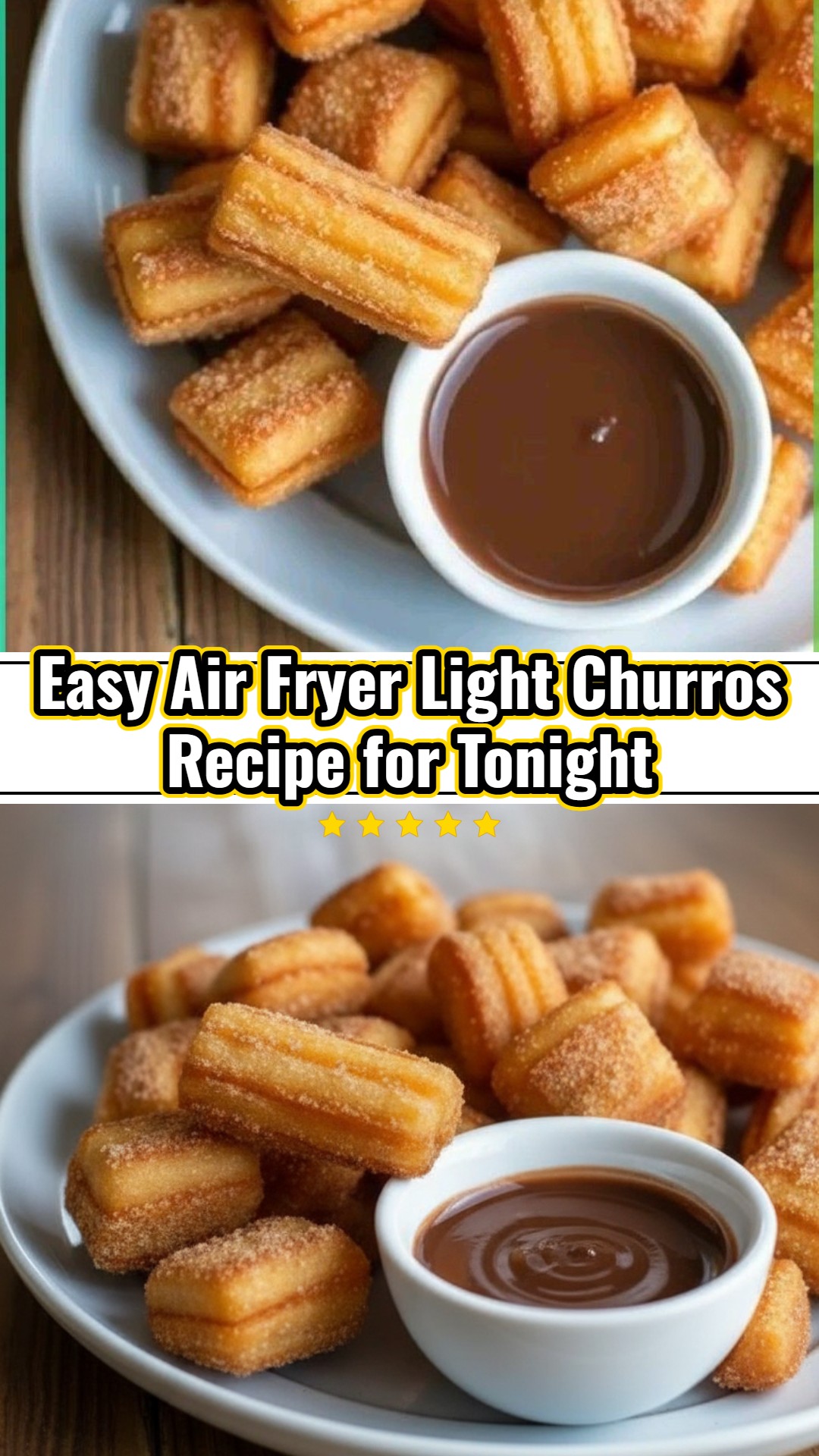 Air Fryer Light Churros Home Made Churros Recipes Cook Ideas