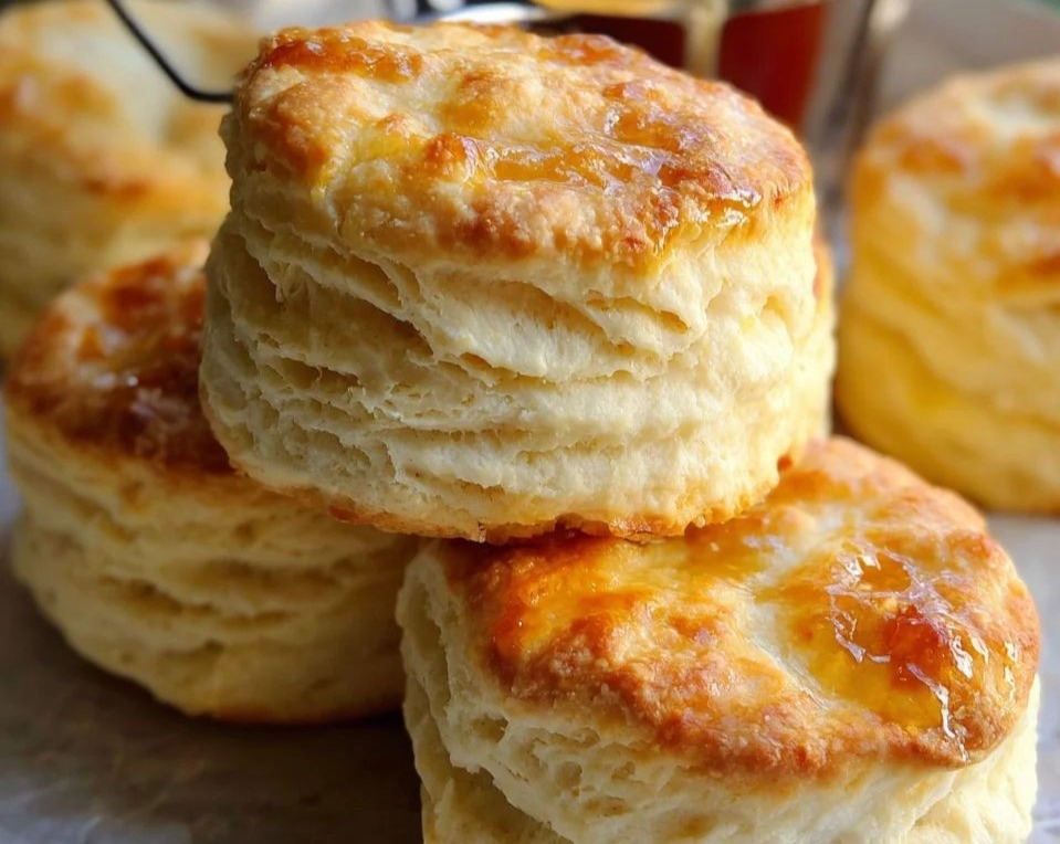 Best Ever Homemade Biscuits Easy Cast Iron Skillet Recipe top view