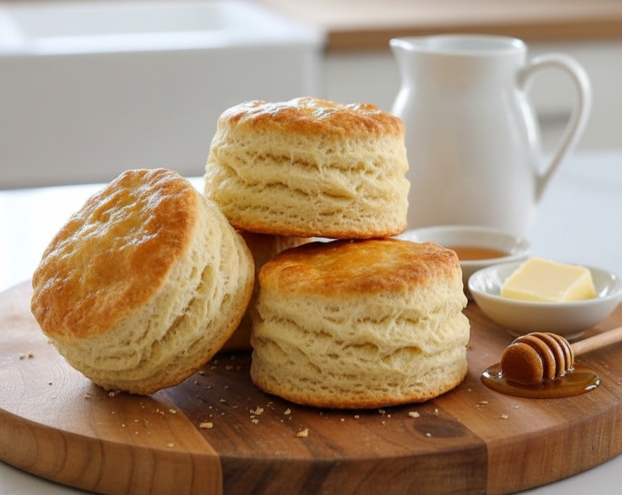 Best Ever Homemade Biscuits Easy Cast Iron Skillet Recipe suggested serving