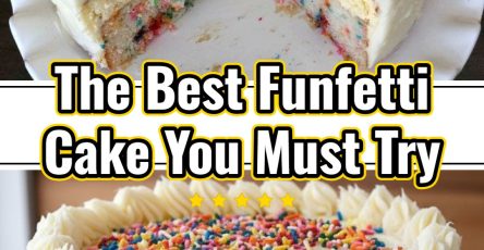 Best Funfetti Cake Ever Four Layer Birthday Cake Ideas