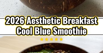 Cool Blue Spirulina Smoothie Bowl Aesthetic High Protein Breakfast 2026