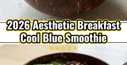 Cool Blue Spirulina Smoothie Bowl Aesthetic High Protein Breakfast 2026