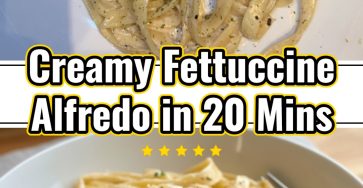 Fettuccine Alfredo Easy Yummy Pasta Recipe For Lunch Or Dinner
