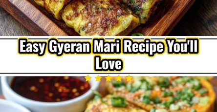 Gyeran Mari Colorful Korean Rolled Omelette with Vegetables Recipe