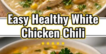 Healthy White Chicken Chili Recipe Dinner Dish