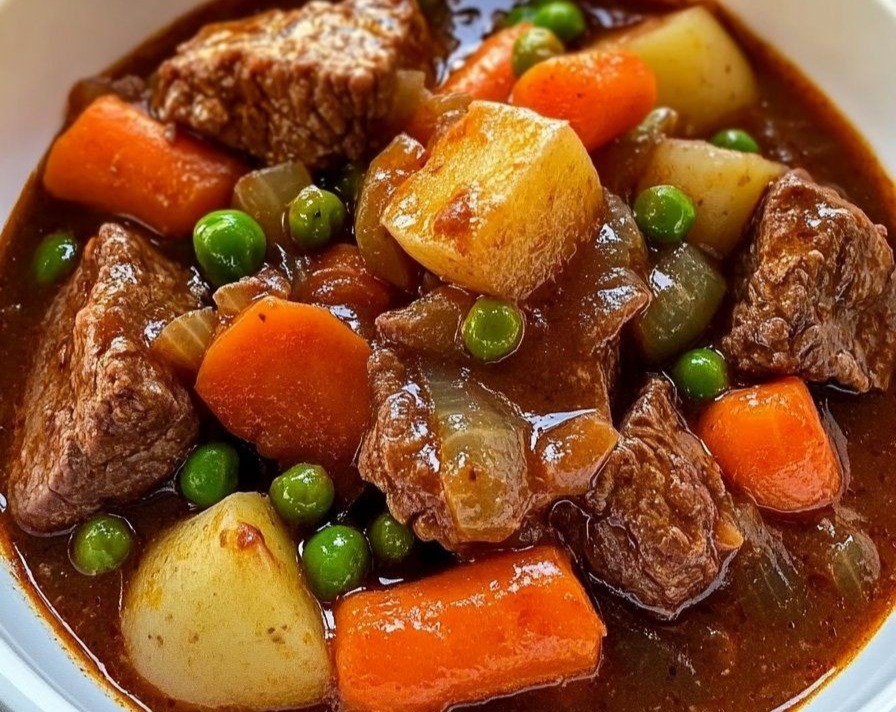 How To Make Old Fashioned Beef Stew Recipe suggested serving