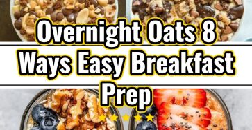 Kitchen Overnight Oats 8 Flavors Healthy Breakfast Menu