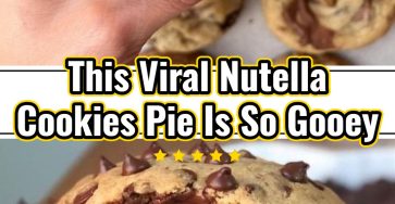 Things To Bake With Nutella Cookies Pie