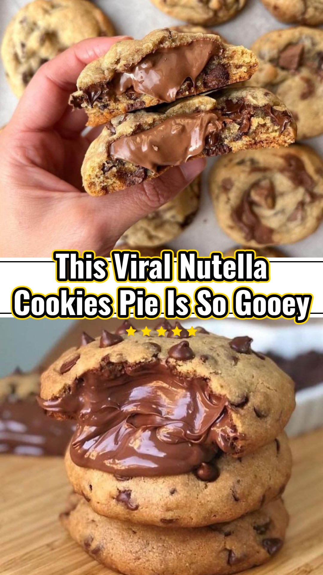 Things To Bake With Nutella Cookies Pie